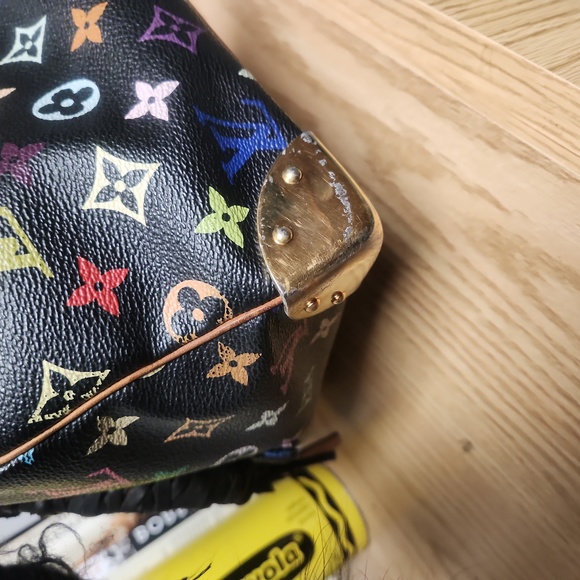 Louis Vuitton multi black square speedy 30 - Picture 16 of 16